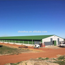 Structure en acier ferme de ferme de volaille grange de construction